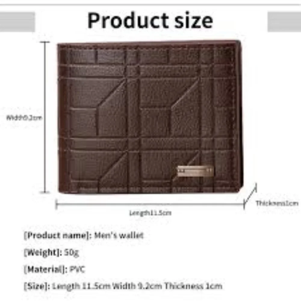 Jiangbao Men’s Wallet Brown